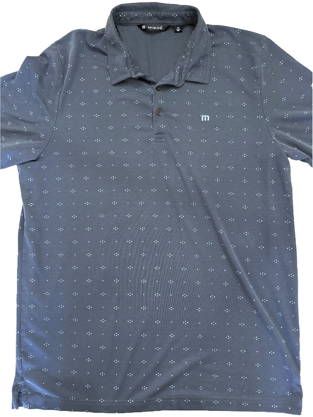 Travis Matthew Short Sleeve Performance Polo 2XL Navy Blue